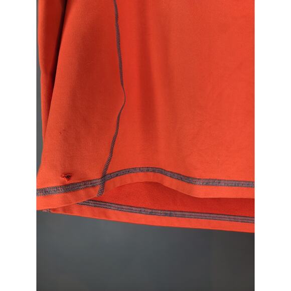 Under Armour orange 1/4 quarter zip long sleeve pullover - yxl youth XL - Picture 4 of 5